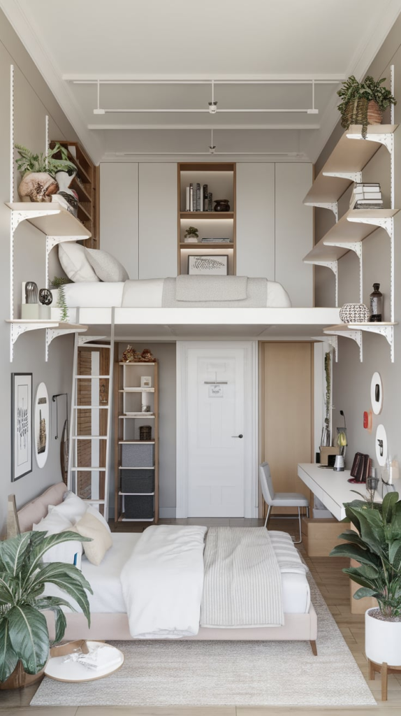 Floating bunk beds