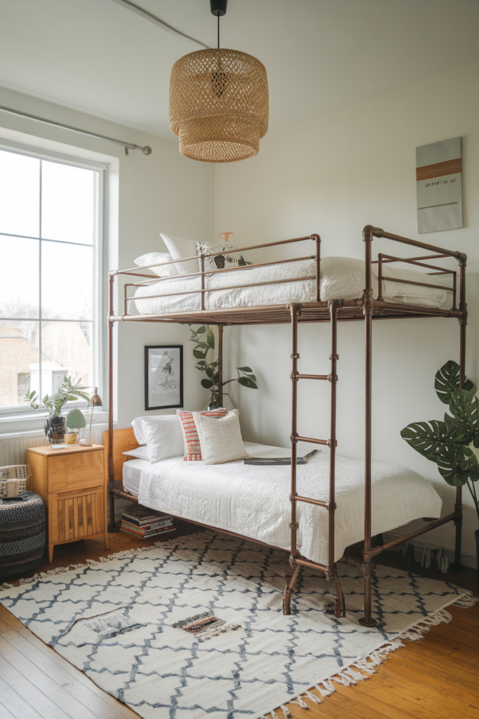 Hotel inspired bunk beds