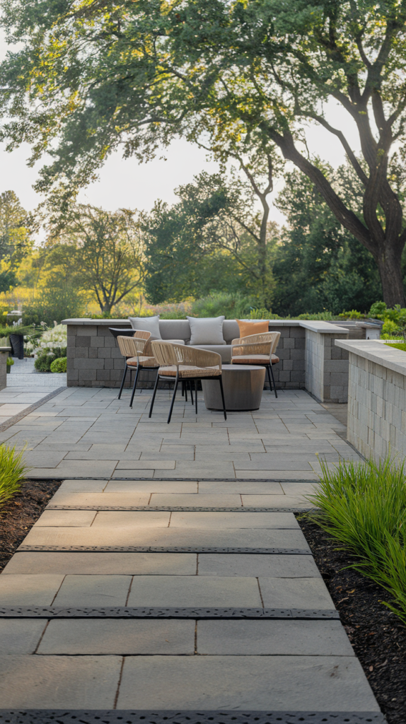 DIY trellis with climbing plants