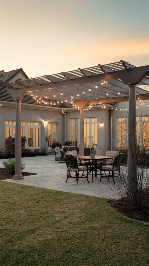 Repurposed Outdoor Bar