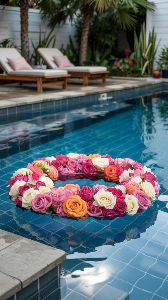 Glass Tile Cocktail Pool