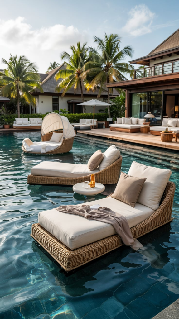 Japanese Onsen-Inspired Cocktail Pool