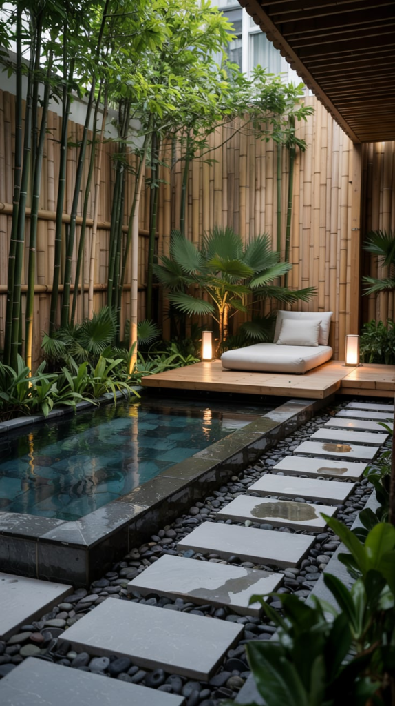 Bali-Inspired Cocktail Pool