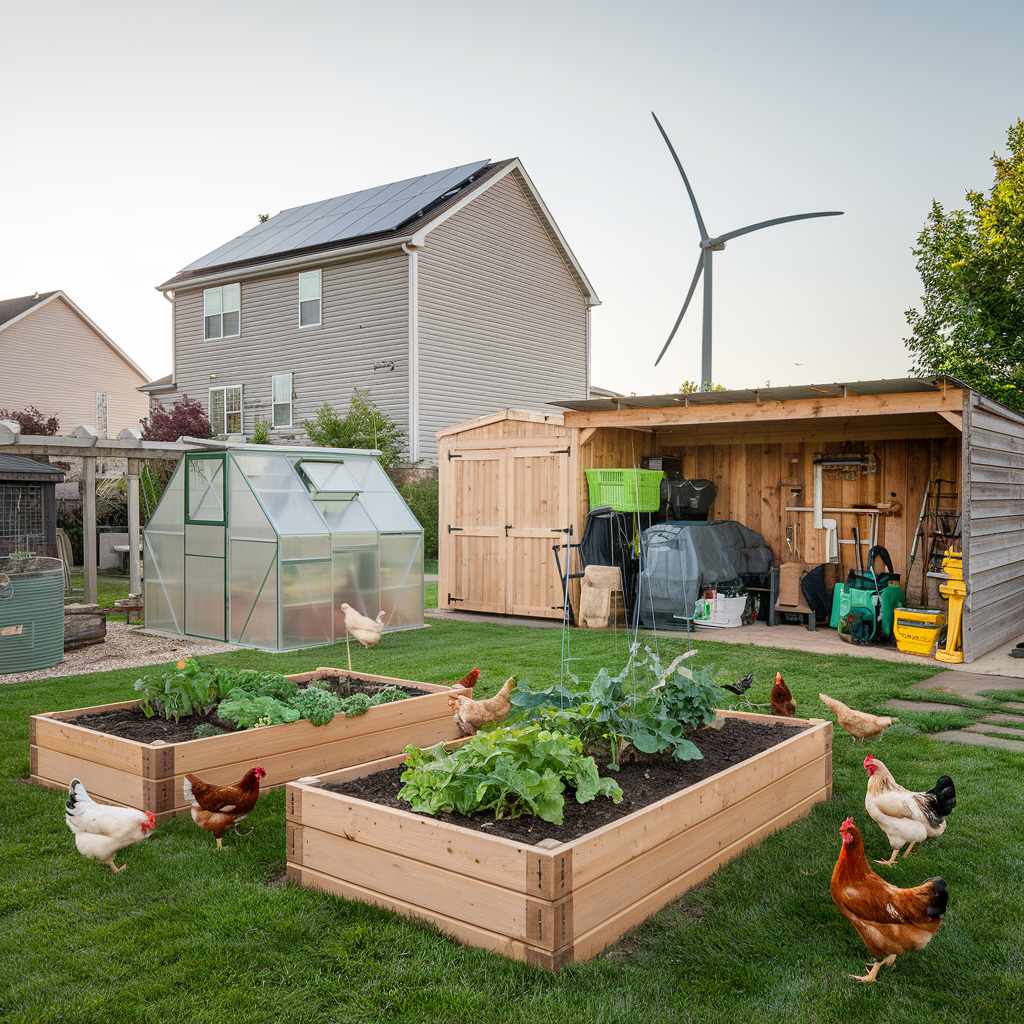 Sound baffle box inside generator shed