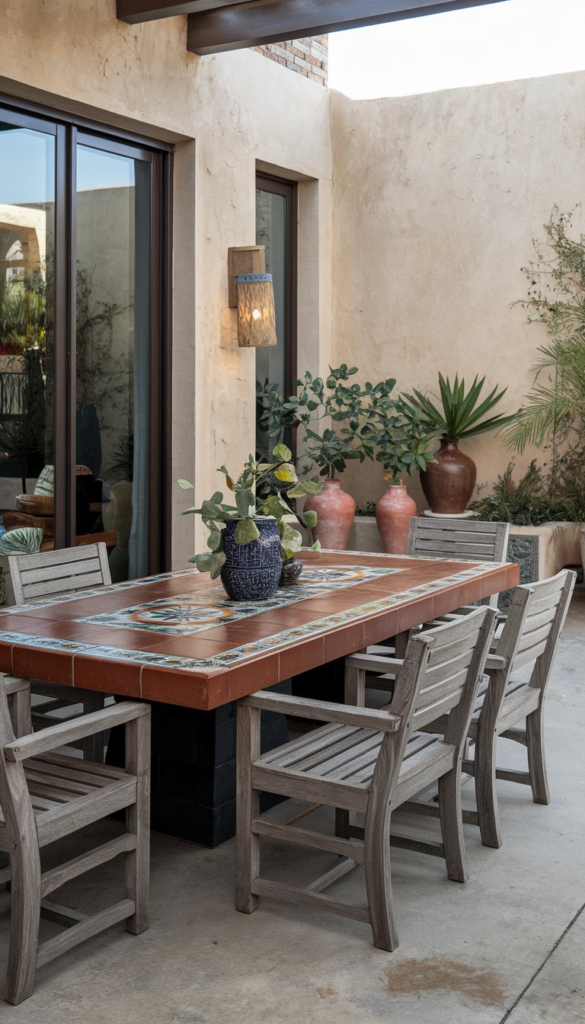 DIY Pallet Outdoor Table