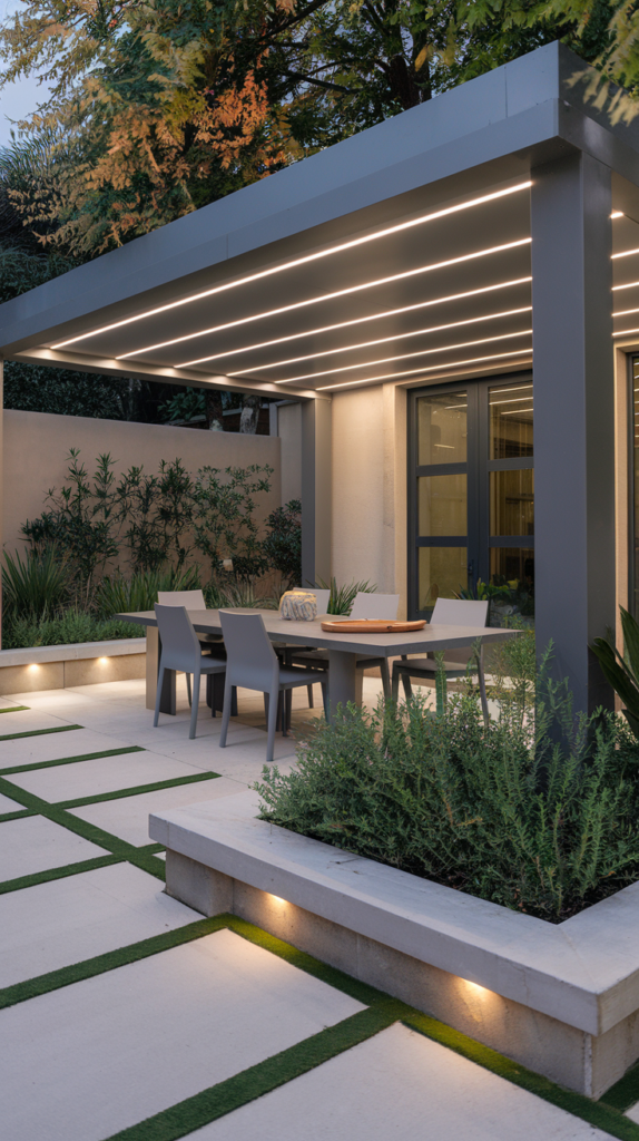 Tropical Bamboo Outdoor Dining Table