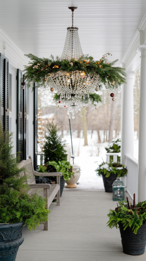 Vintage porch decor