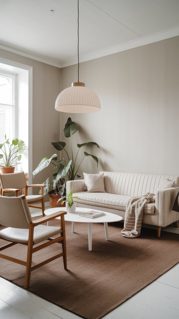 Scandinavian-inspired neutral tones