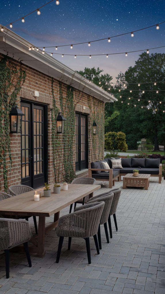 Rustic Flagstone Patio