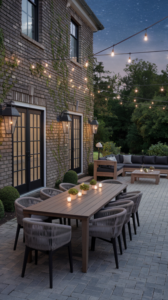 Patio with Outdoor Kitchen