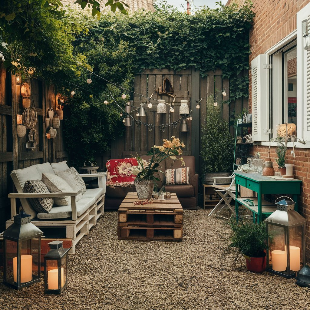 Beautiful DIY Patio Furniture