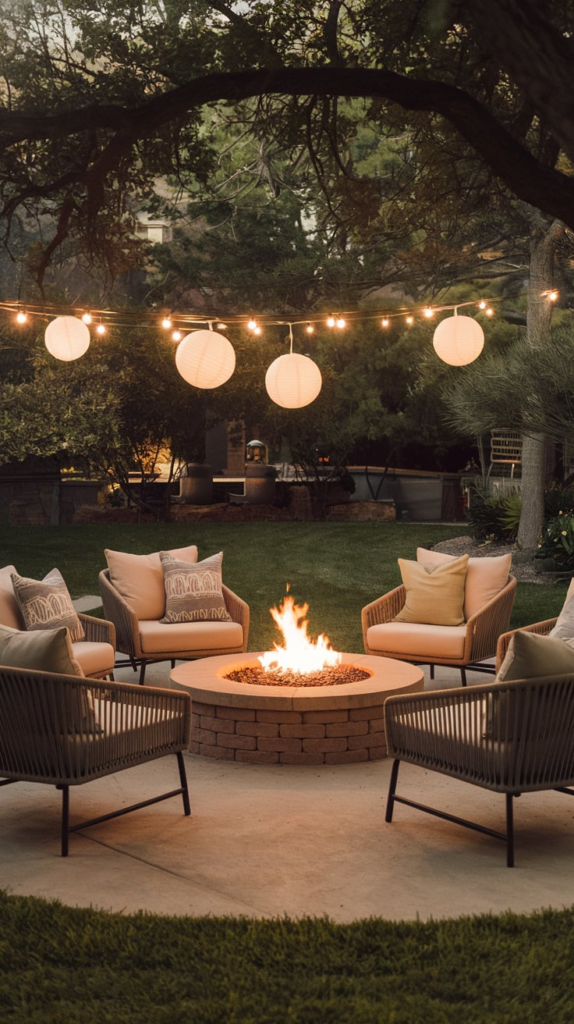 Mediterranean style patio