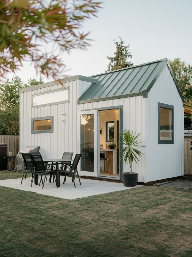 Tropical patio design