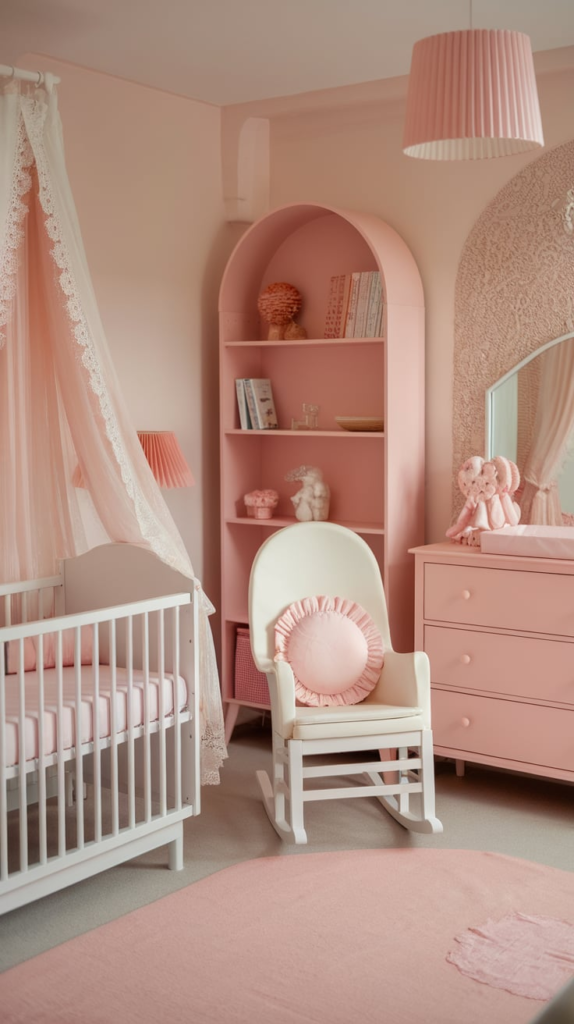 Functional nursery changing station