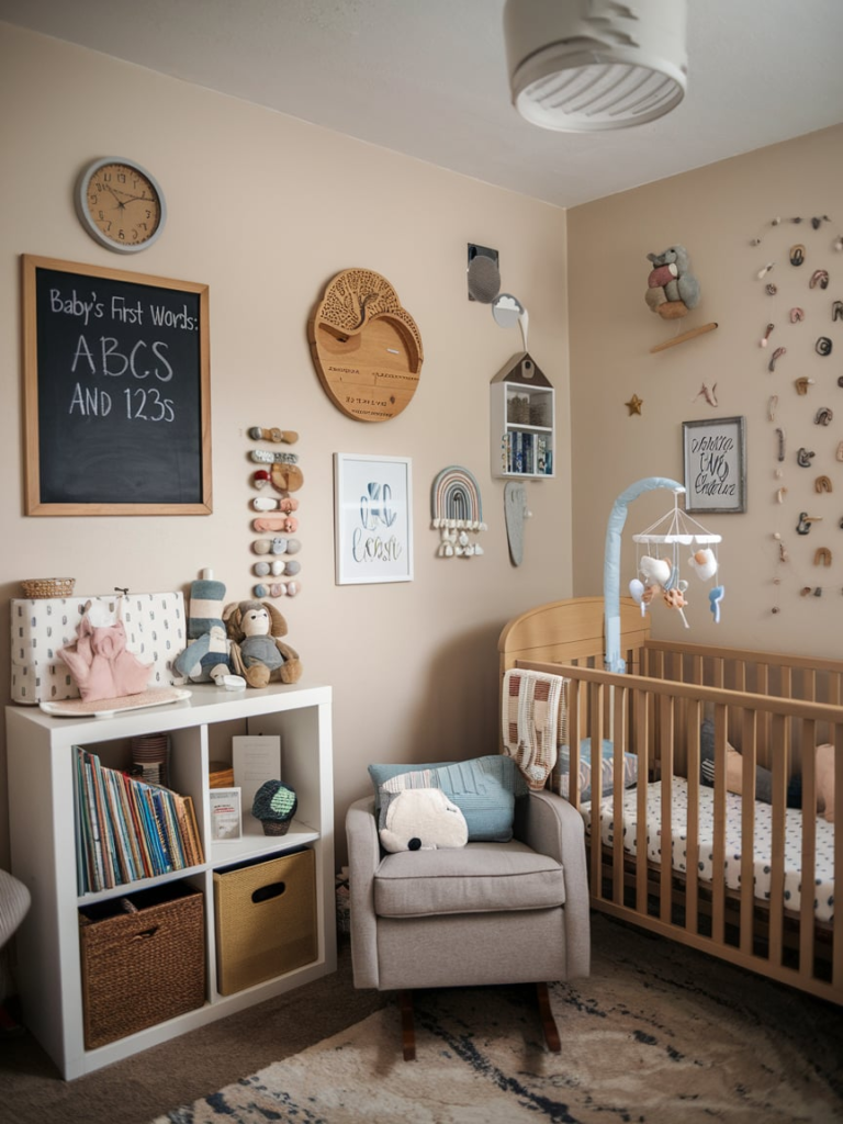 Nursery sensory play area