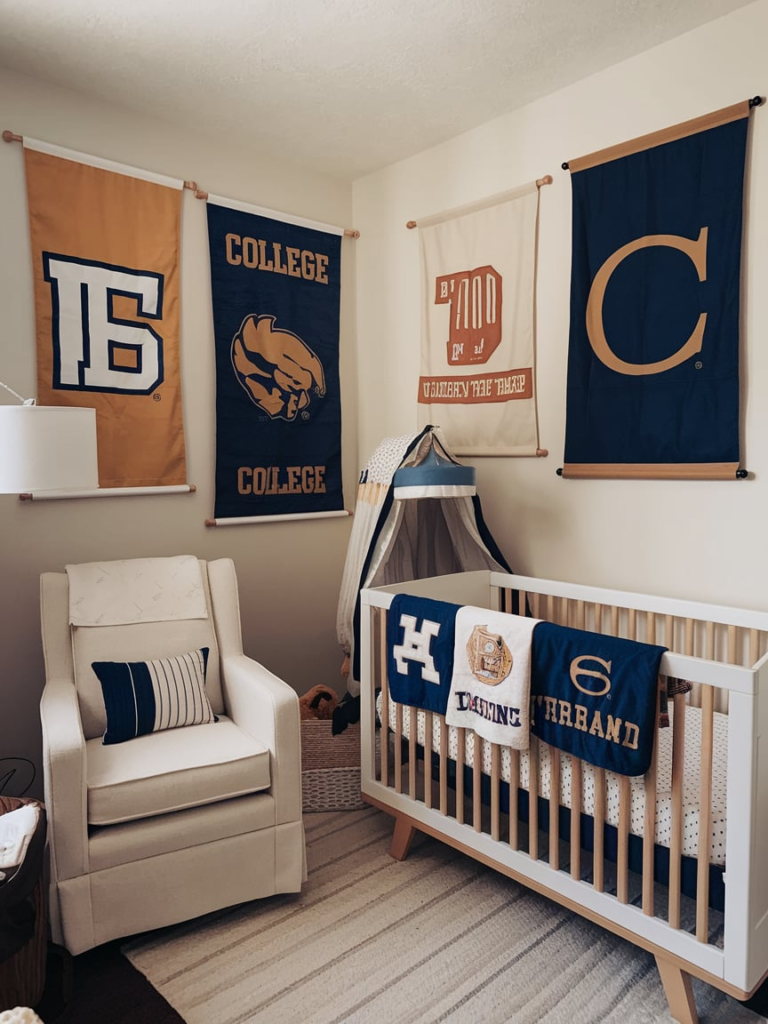 Cozy nursery room