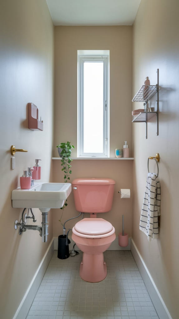 Themed powder room