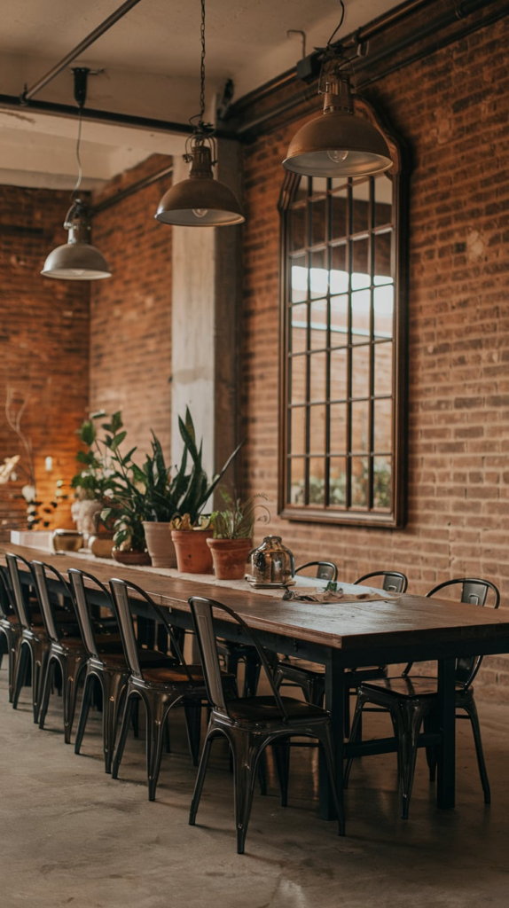 Industrial Dining Room