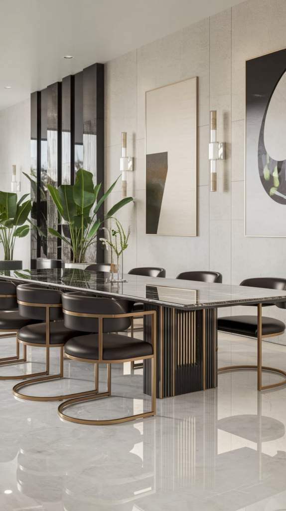 Luxury Modern Dining Room