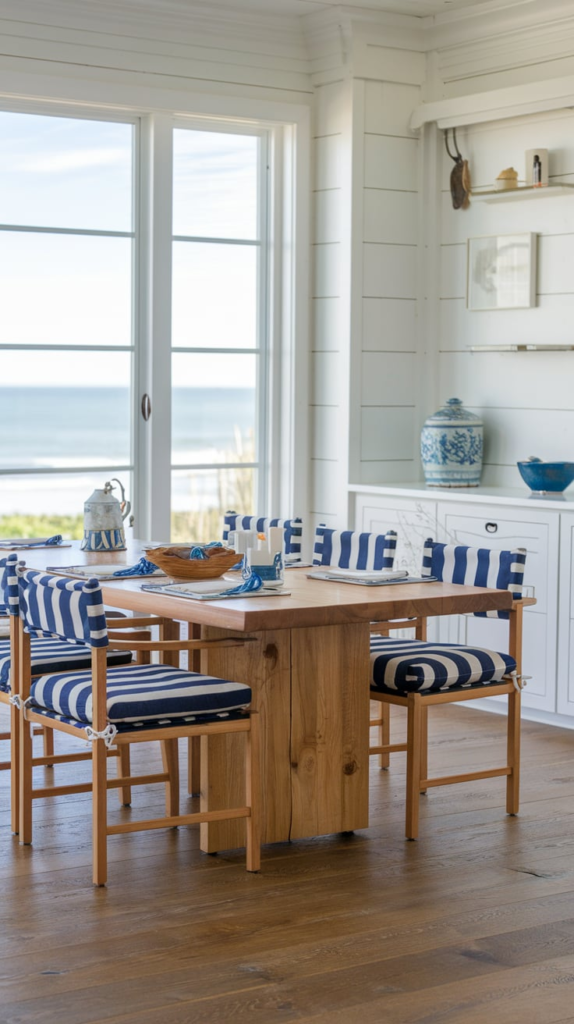 Dining nook with bench seating