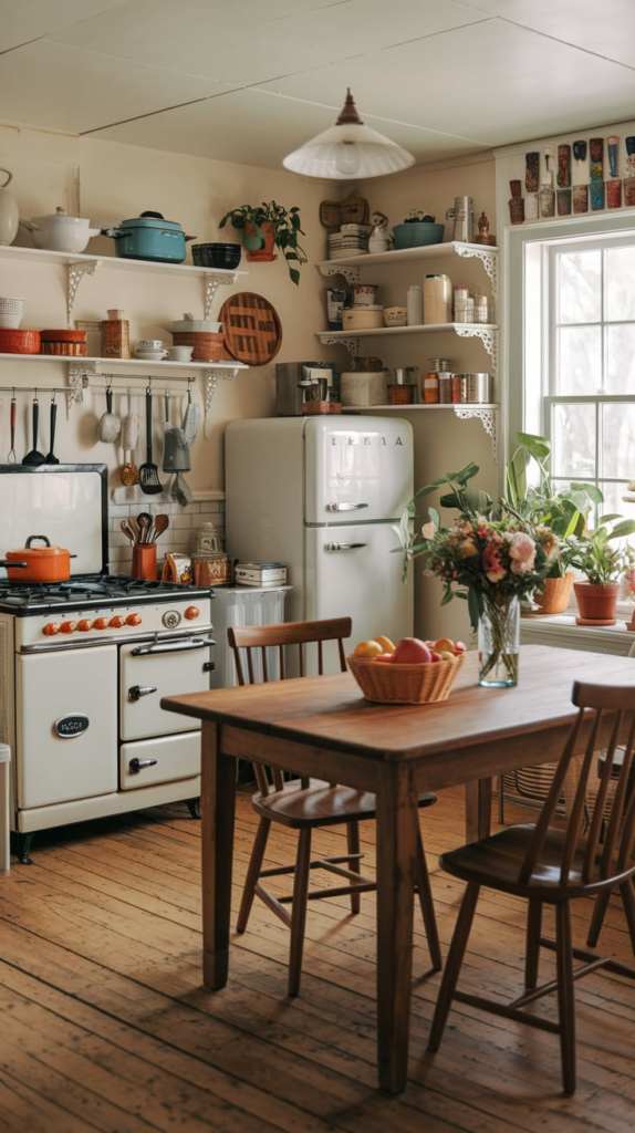 Vintage finds in cottage decor