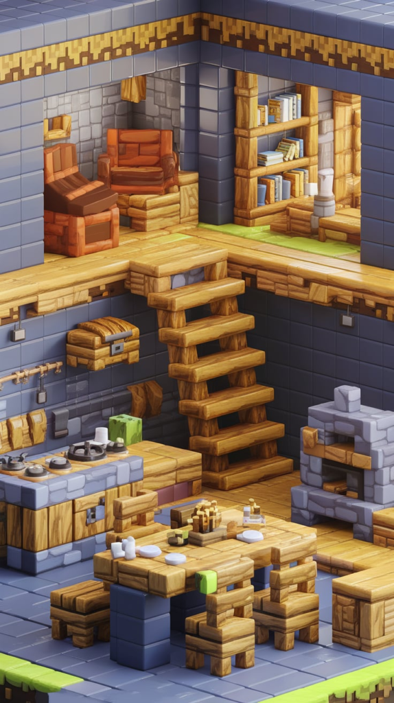 Minecraft basement brewery