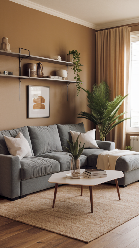 Vertical storage in apartment