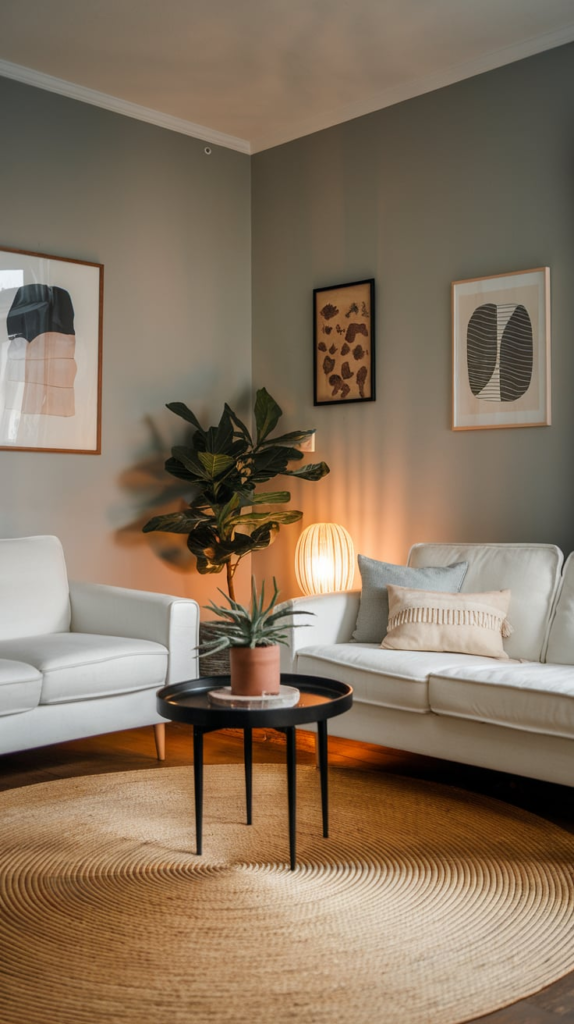 Focal point in apartment