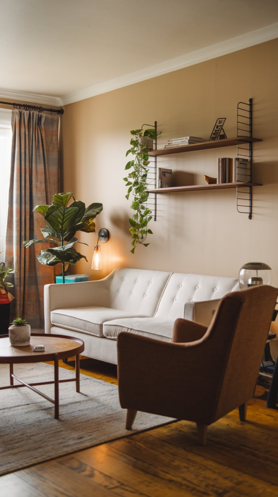 Indoor plants in apartment