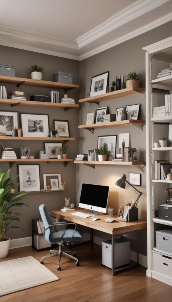 Dual-Purpose Office and Guest Room