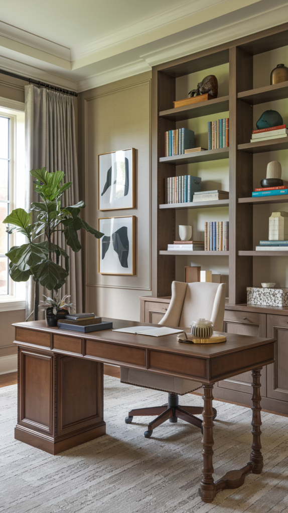 Nature-Inspired Home Office