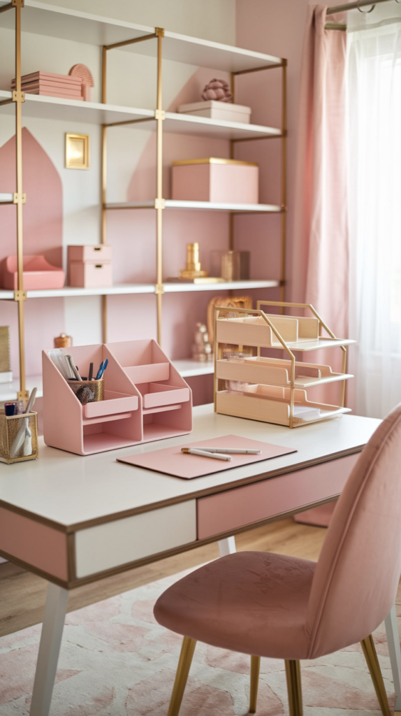 Storage solutions in home office