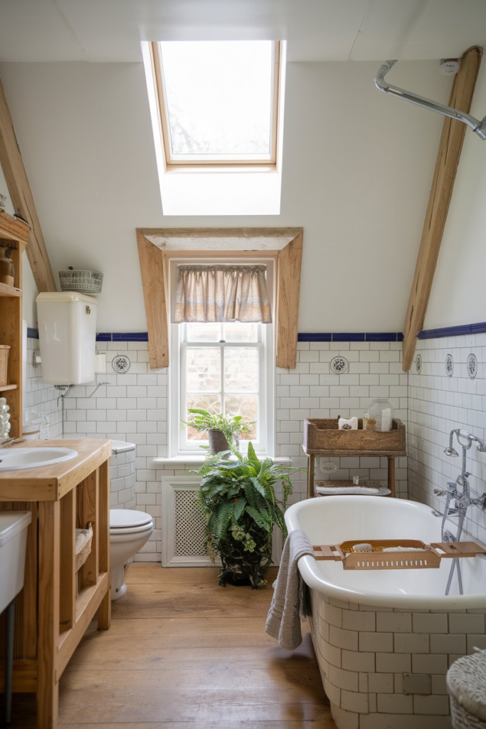 White ceramic bathroom tiles