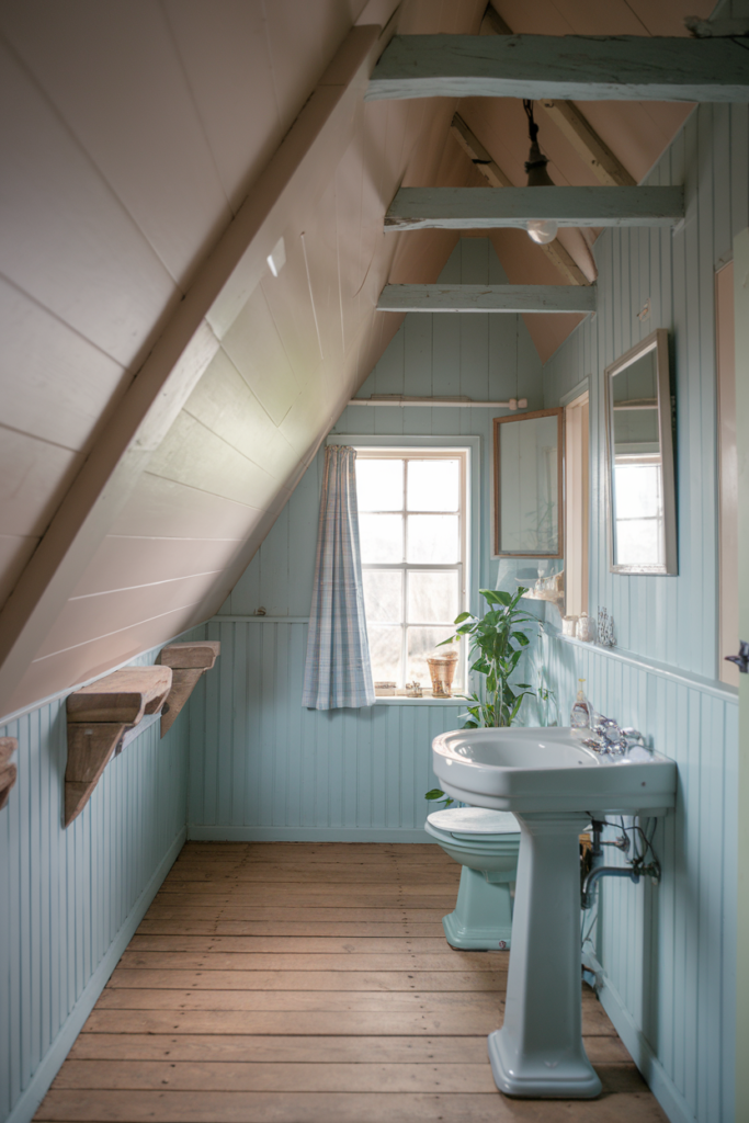 Vintage style bath mat