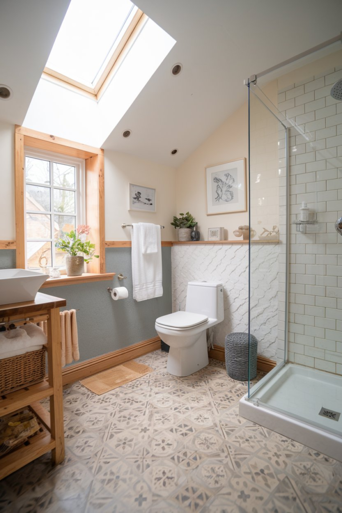 Farmhouse style bathroom sink