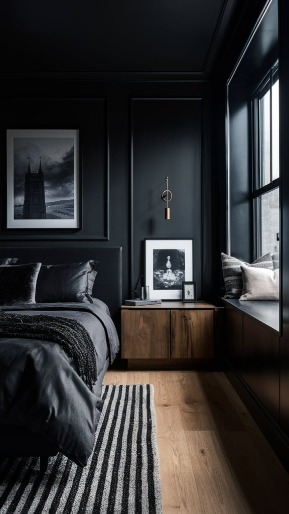 Comfortable bedroom setup