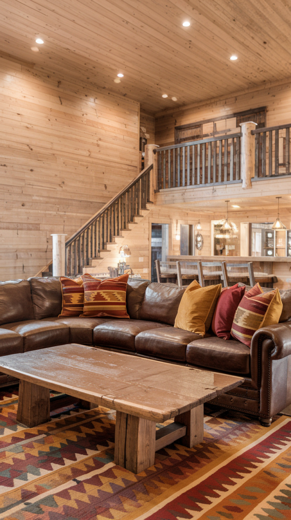 Multi-functional furniture in small living room