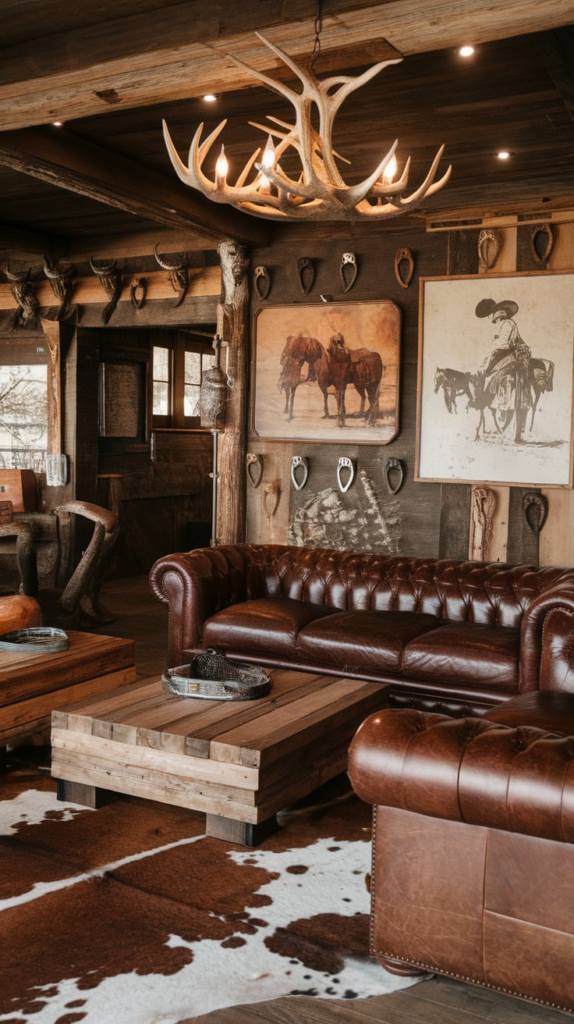 Cozy western living room
