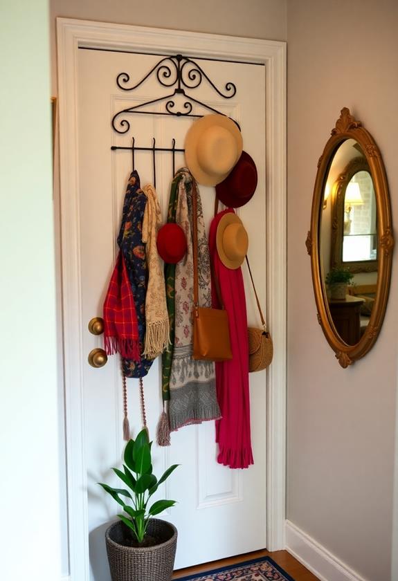 over-the-door racks for storage