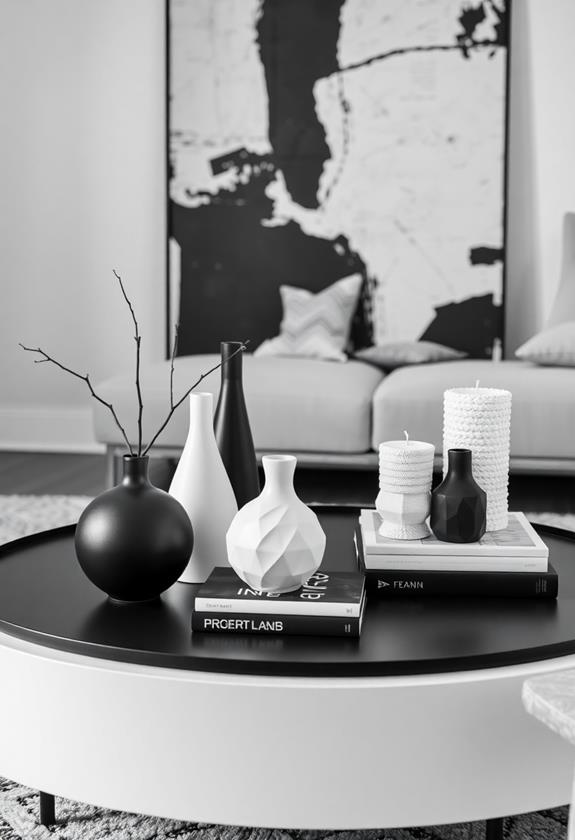 black and white colors