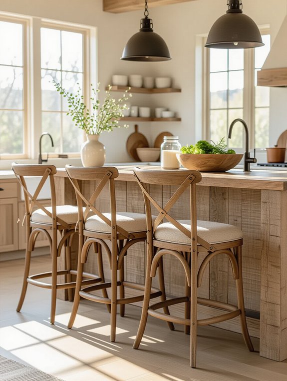 cozy rustic farmhouse seating