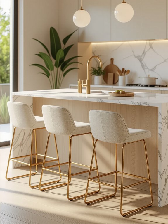versatile space saving bar stools
