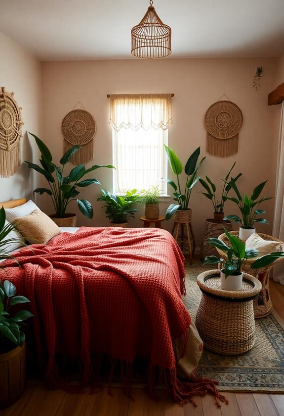 Natural earthy color palette