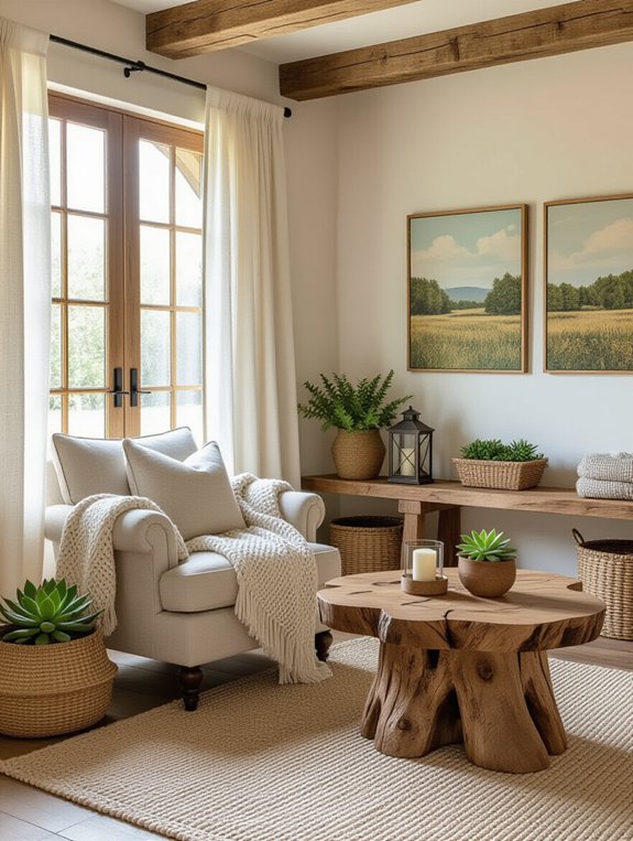 cozy natural retreat decor