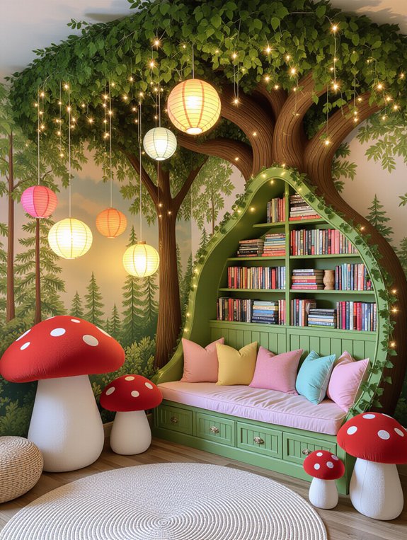imaginative colorful whimsical decor