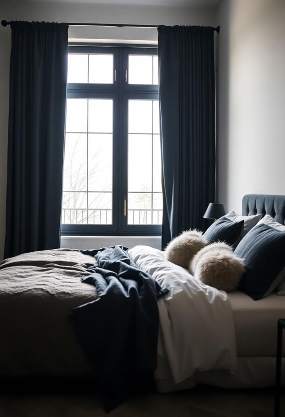 enhance privacy with curtains