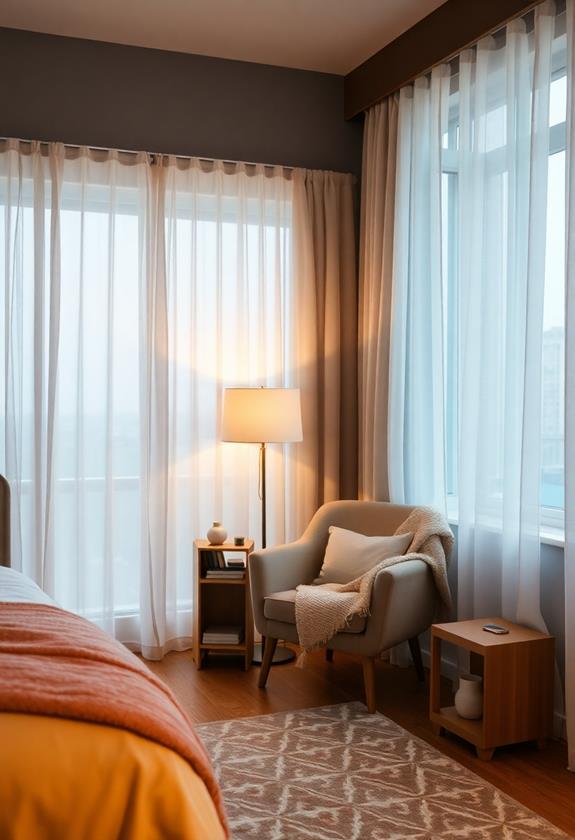 cozy reading space creation