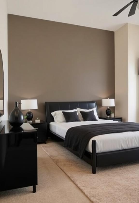 elegant dark furniture collection