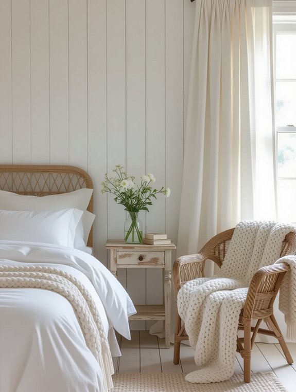 cozy rustic bedroom ambiance