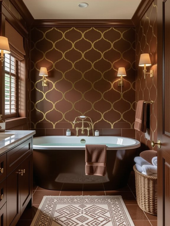 statement brown wallpapers